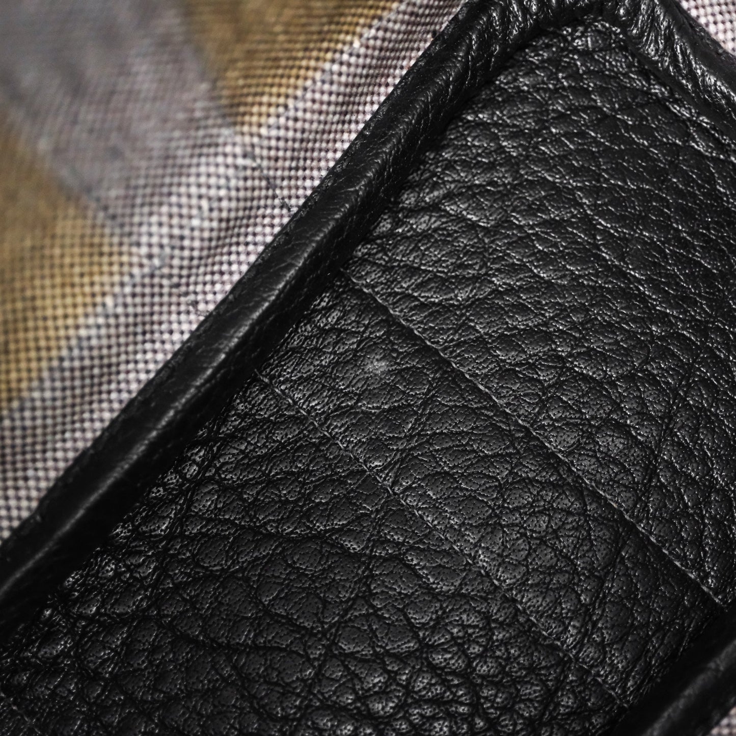 Hermes Vintage Mini Garden Party Noir 89 Canvas Palladium Hardware