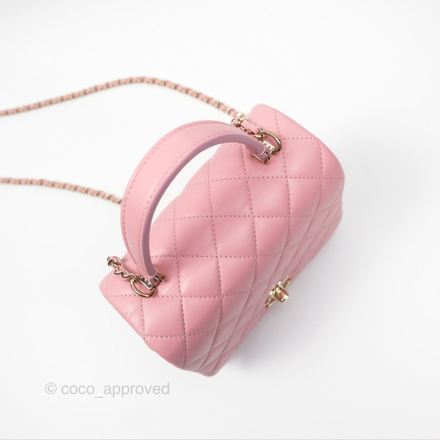 Chanel Citizen Chic Flap Bag Pink Lambskin Gold Hardware