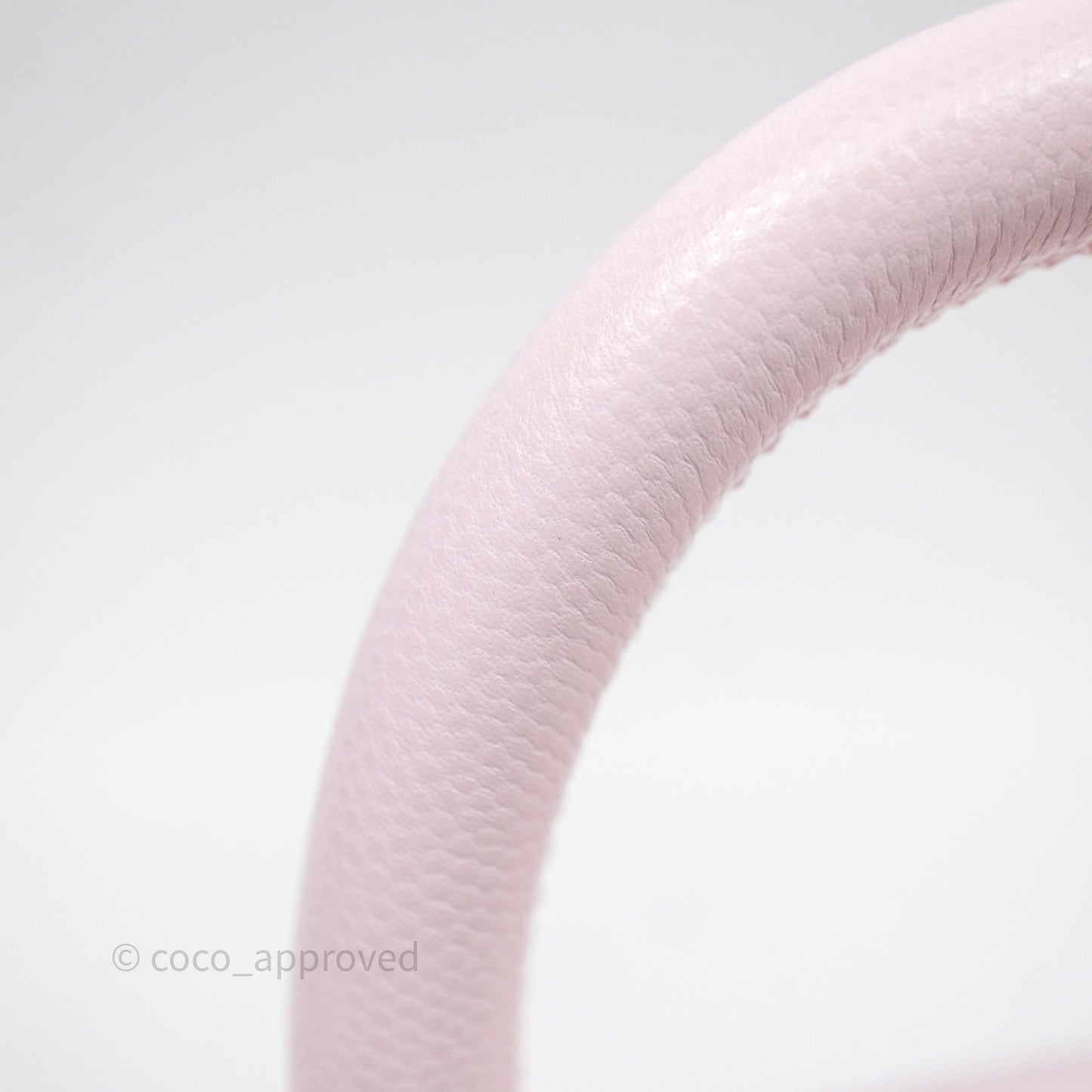 Chanel Mini Coco Handle Light Pink Caviar Gold Hardware