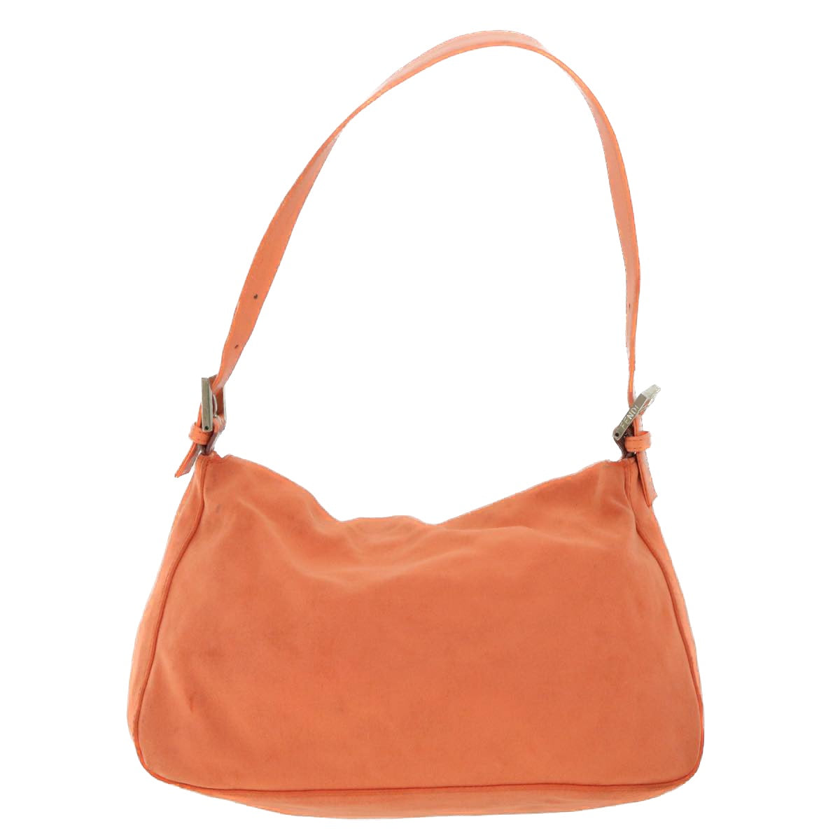 Luxury FendiMamma Baguette Shoulder Bag Nylon Orange53082