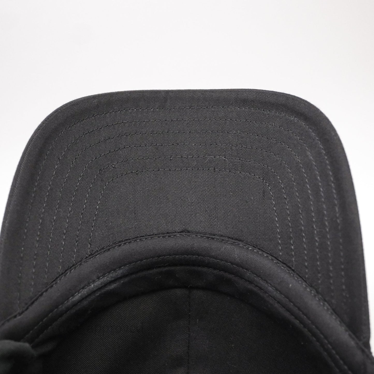 Celine Baseball Cap Cotton Triomphe Black