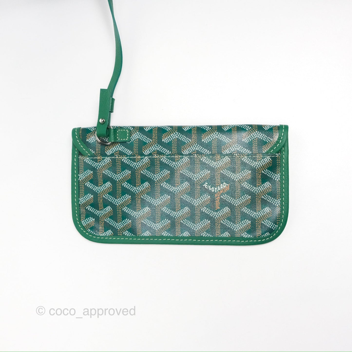 Goyard Bohème Hobo Bag Green Goyardine Canvas