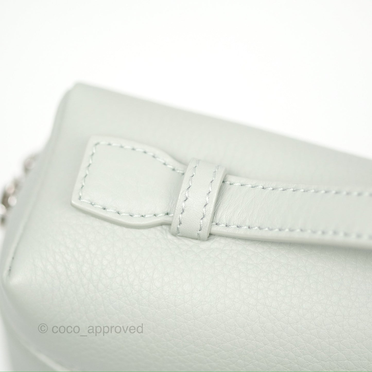 Loro Piana Extra Pocket Backpack L23.5 Eucalyptus Silver Hardware