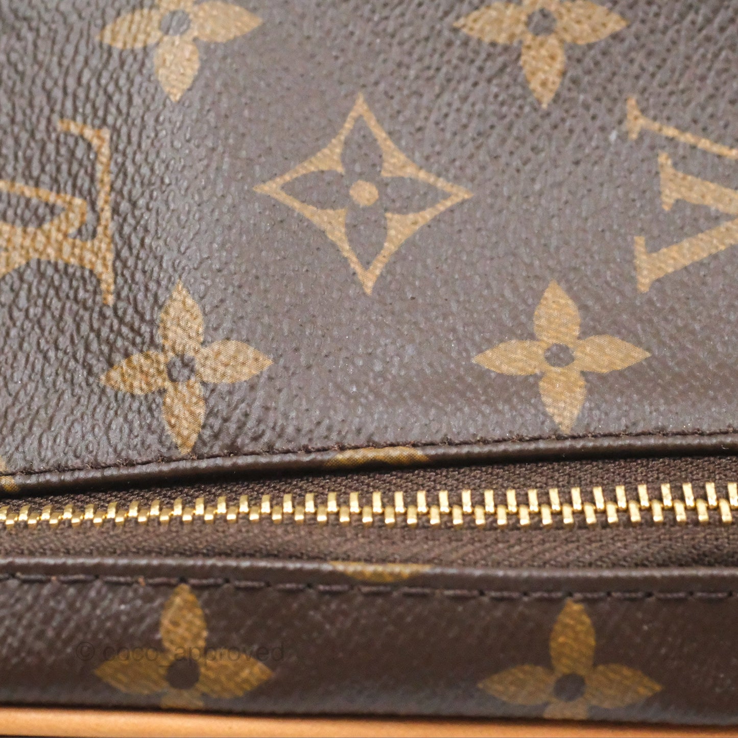 Louis Vuitton Toilet Dopp Pouch Monogram Canvas