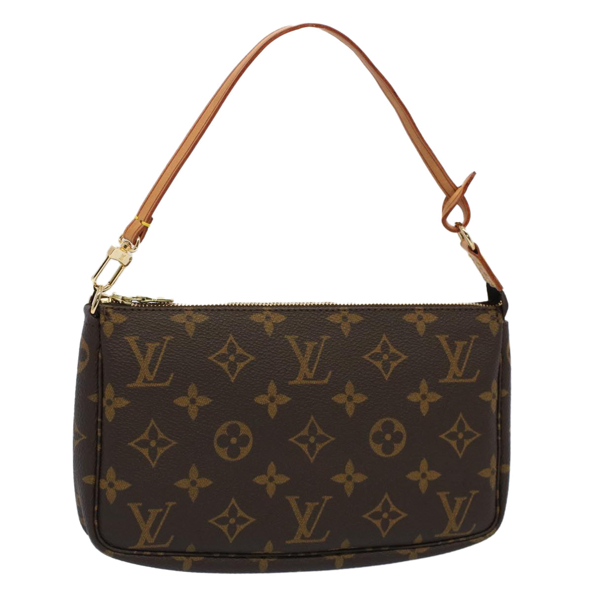 Louis Vuitton Pochette Accessoire  Canvas Clutch Bag ()