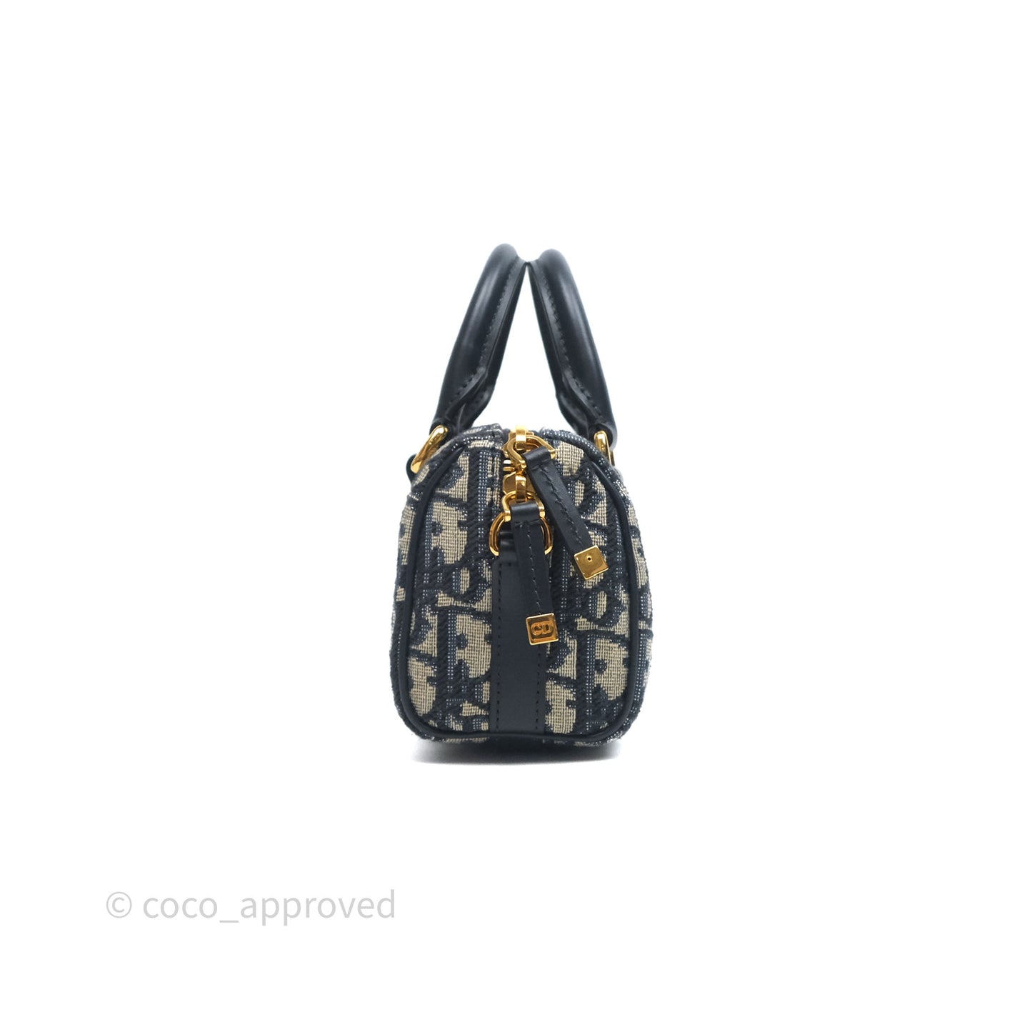 Dior Groove 17 Nano Bag Blue Dior Oblique Jacquard