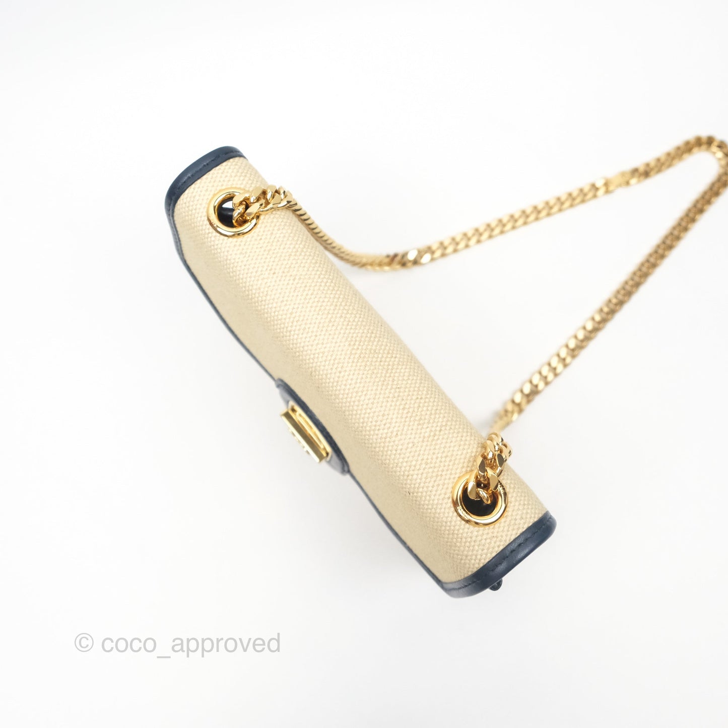 Celine Sulky Clutch Beige Gold Hardware
