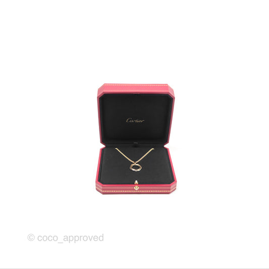 Cartier Trinity Necklace Diamond White Gold/Yellow Gold/Rose Gold