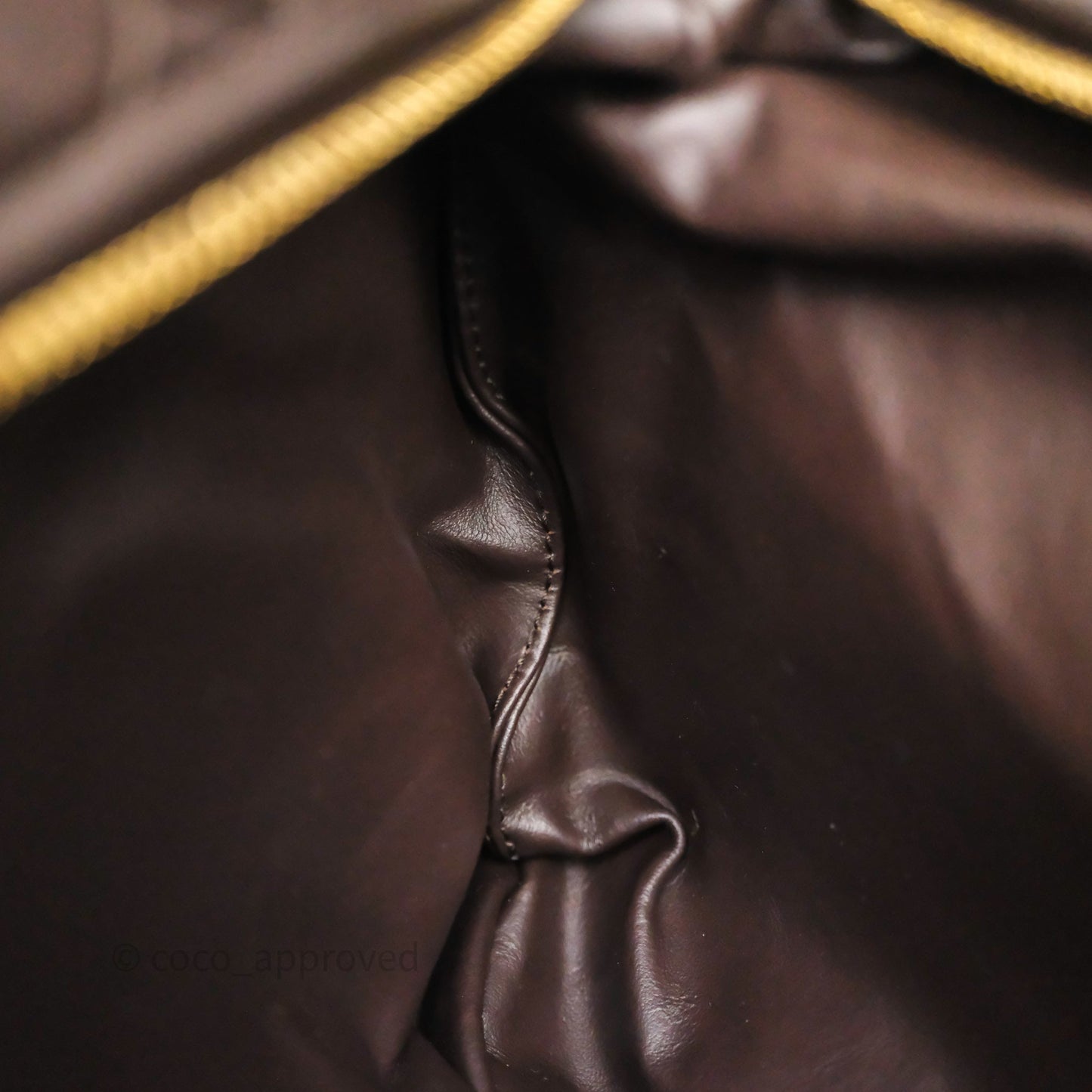 Bottega Veneta Teen Jodie Brown Intrecciato Lambskin