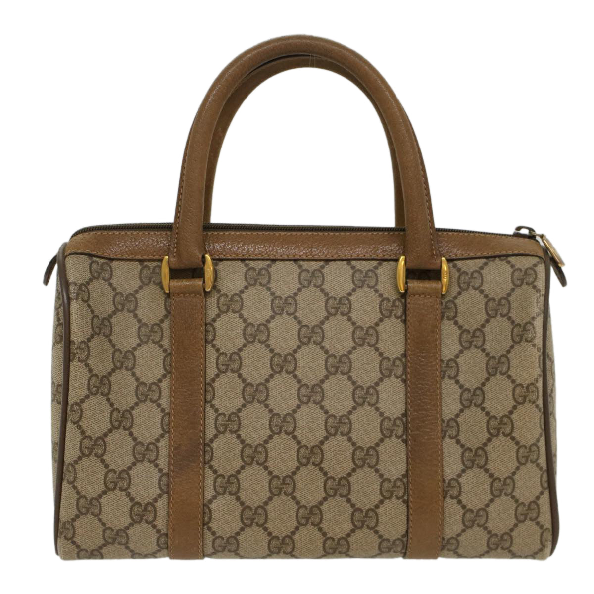Luxury Gucci GG Canvas Web Sherry Line Boston Bag Beige Red Green 39 02 006  53392