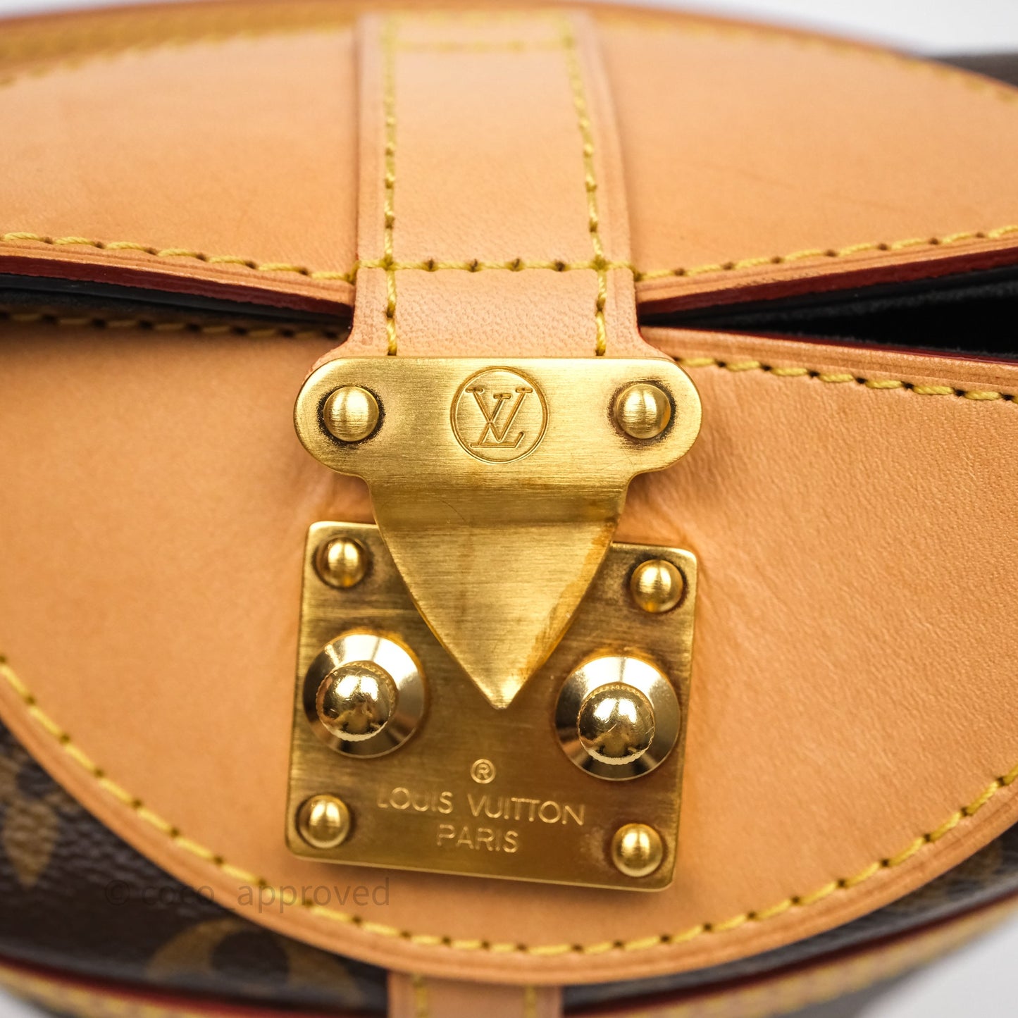 Louis Vuitton Duffle Bucket Bag Monogram Canvas