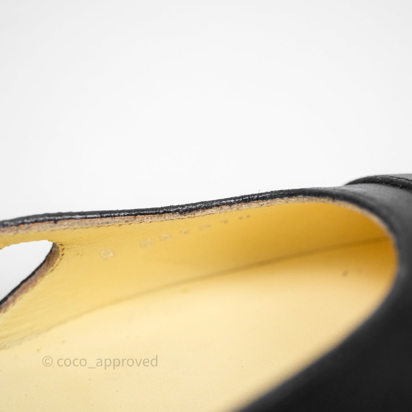 Chanel Classic Slingback Black Size 38