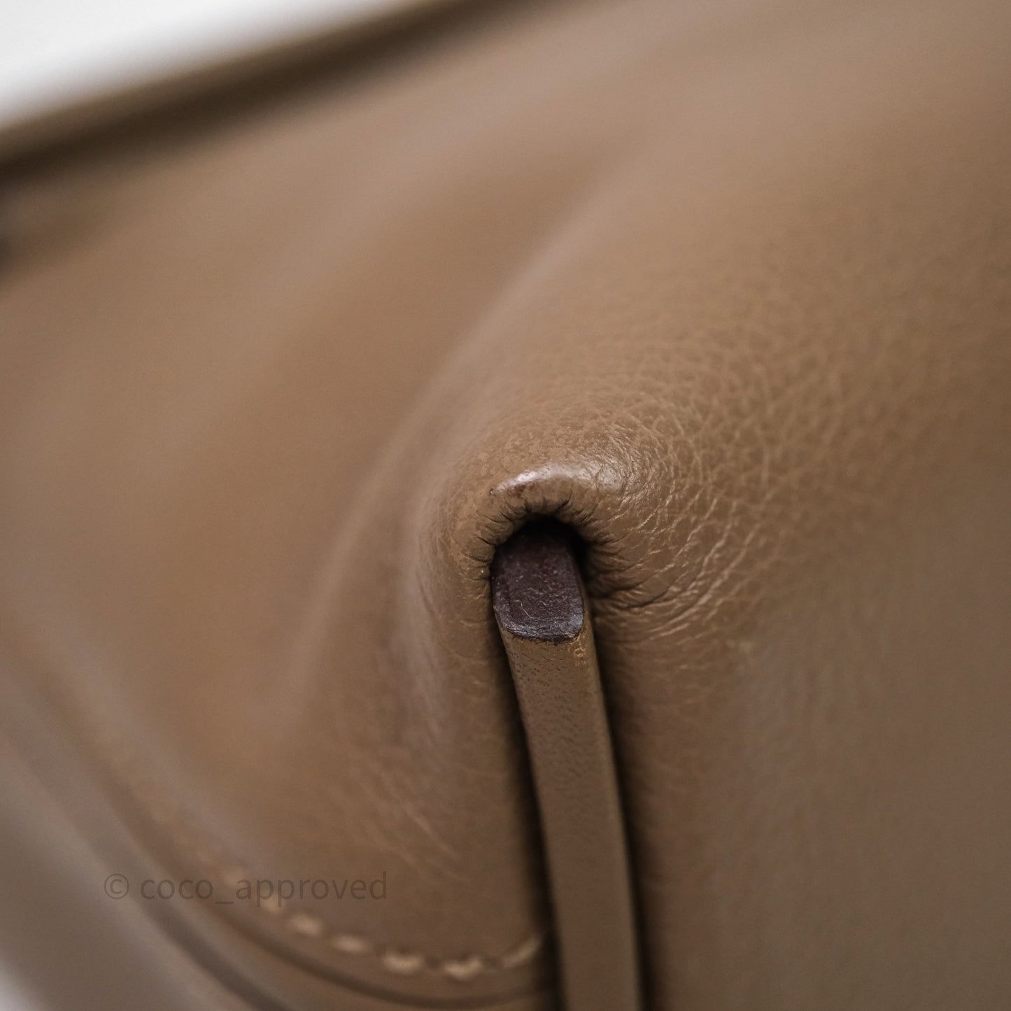 Hermès 24/24 21 Mini Etoupe 18 Evercolor/Swift Gold Hardware