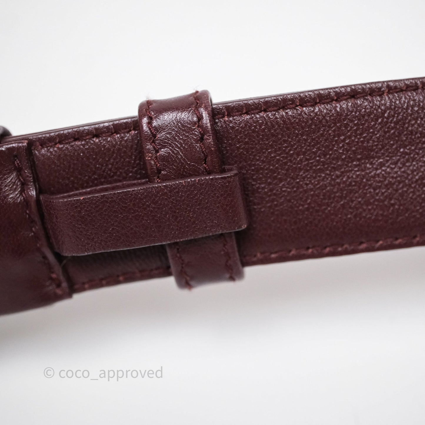 Miu Miu Bumbag Burgundy/Pink Gold Hardware