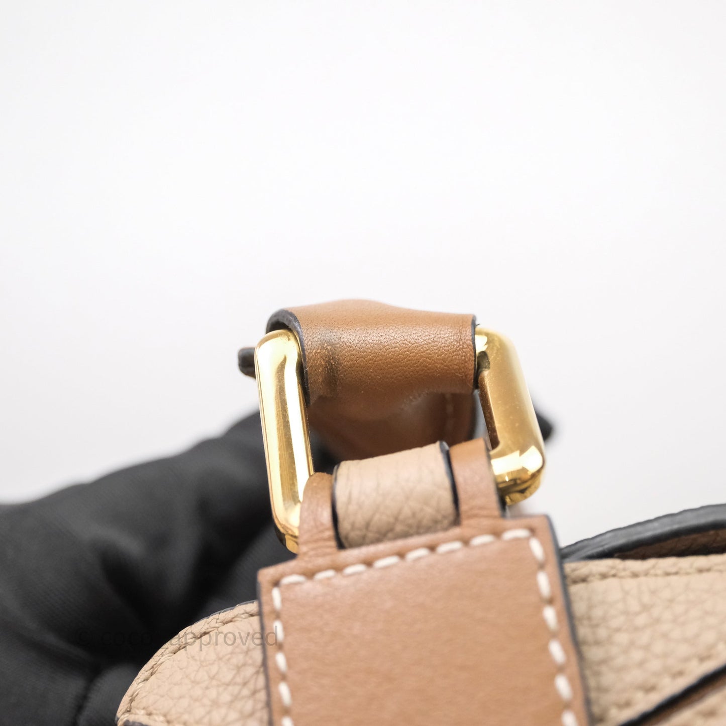 Loewe Medium Puzzle Bag Sand Mink Grained Calfskin