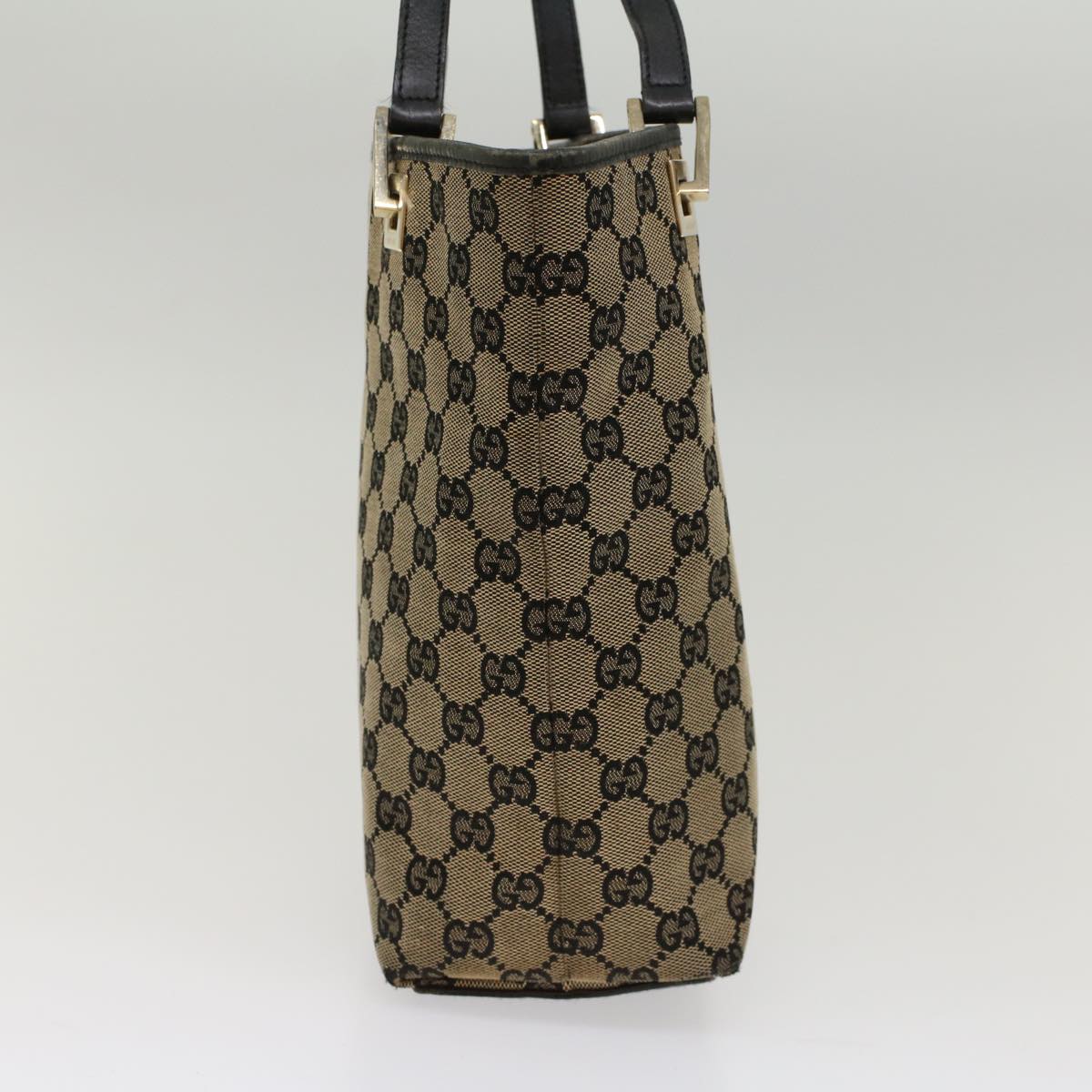 Luxury Gucci GG Canvas Tote Bag Beige Navy  53653