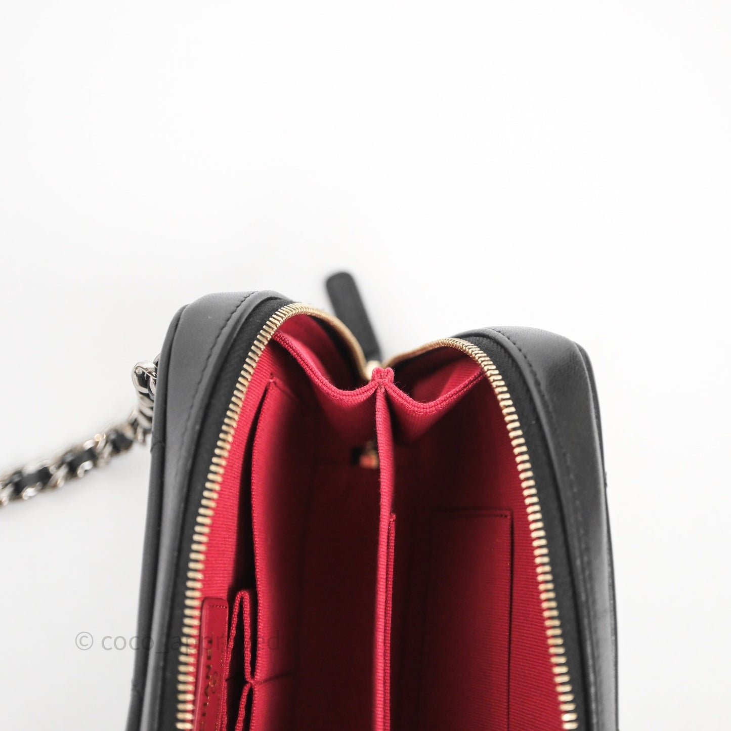 Chanel 19 Camera Bag Black Lambskin Mixed Hardware