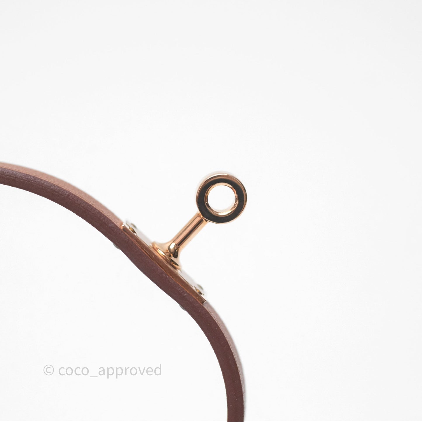 Hermès Kelly Double Tour Bracelet Gold Swift Gold Hardware