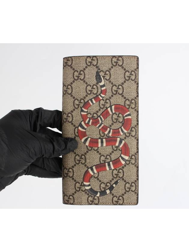 Luxury Gucci Trending 2025 Snake long wallet