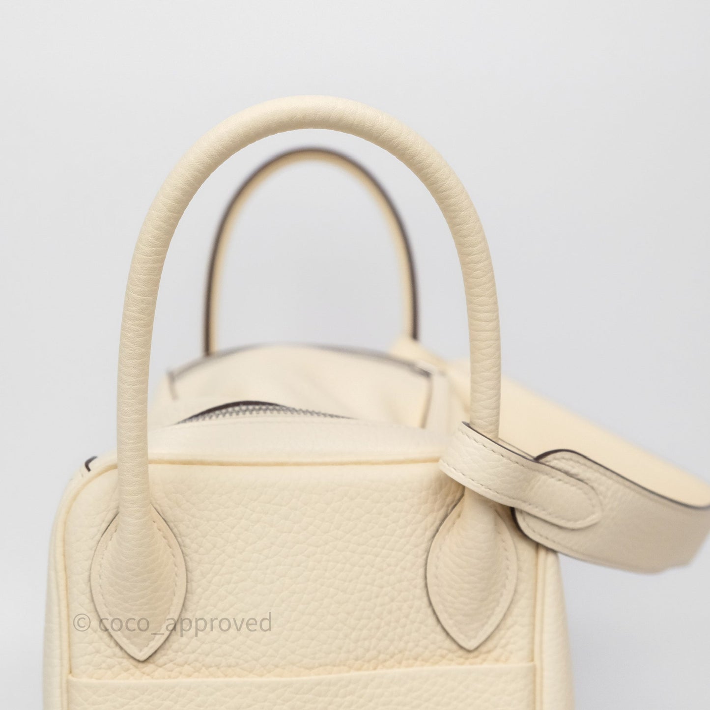 Hermès Lindy 30 Nata I2 Clemence Palladium Hardware