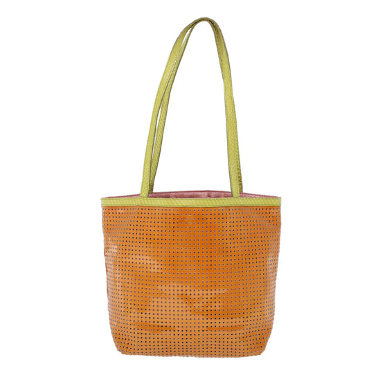 Luxury FendiHand Bag Patent leather Orange53743