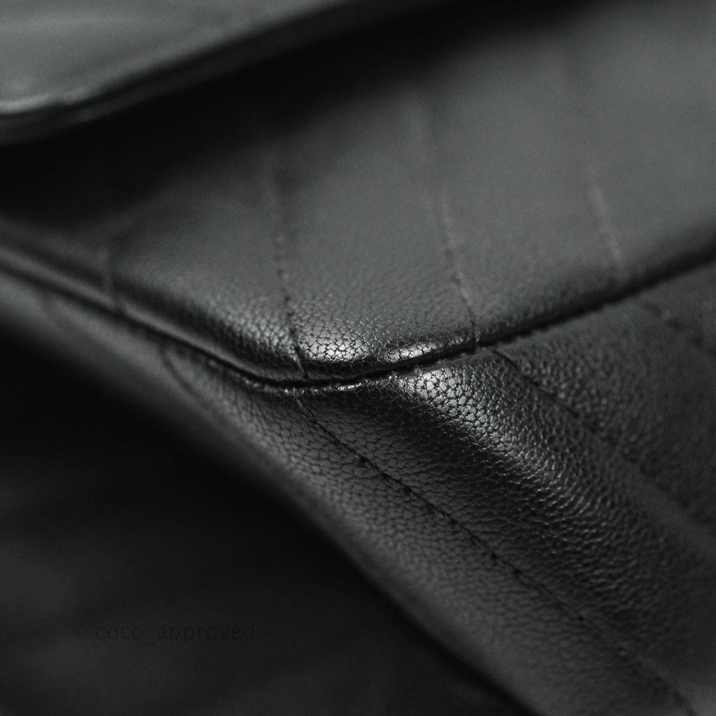 Chanel Reissue Chevron So Black Black Hardware 226
