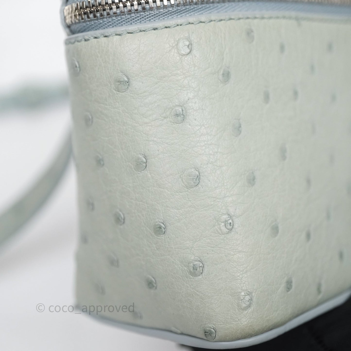 Loro Piana Extra Pocket L19 Light Blue Grey Calfskin