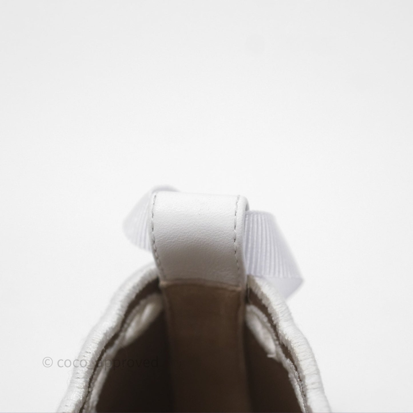 Hermès Guapa Espadrille Blanc Calfskin Size 37