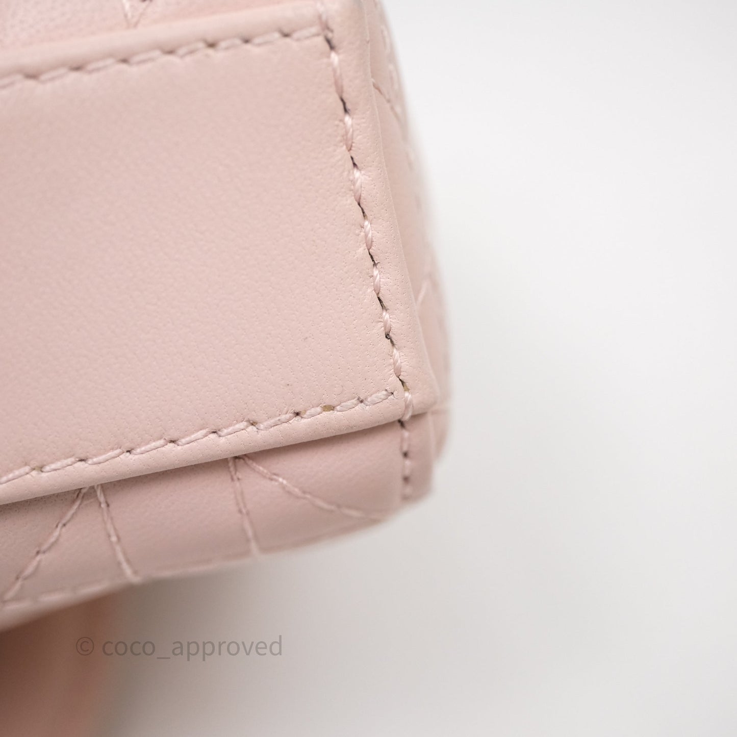 Dior Micro Lady D-Joy Bag Powder Pink Cannage Lambskin