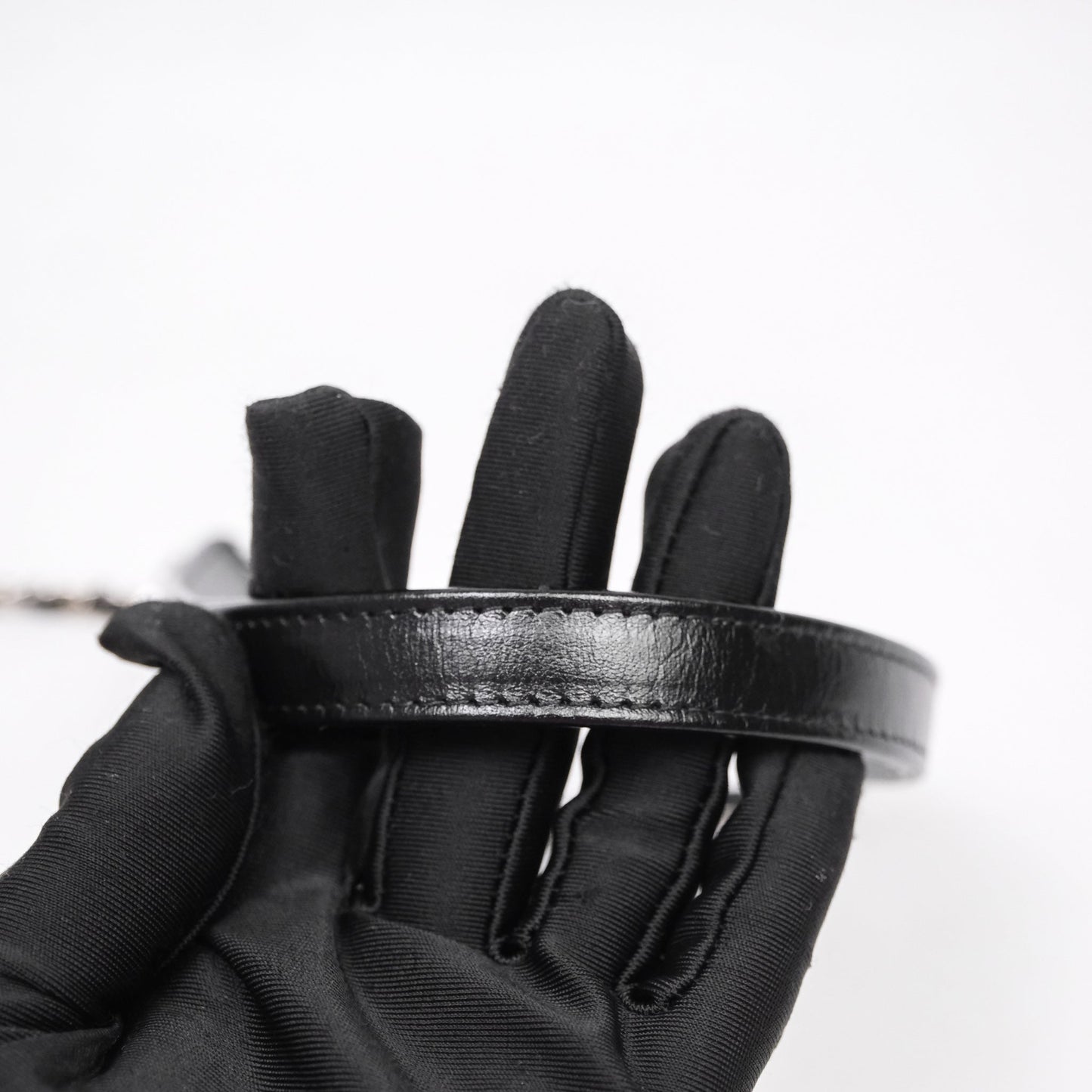 Chanel Gabrielle Clutch With Chain Aged Calfskin Black Mixed Hardware