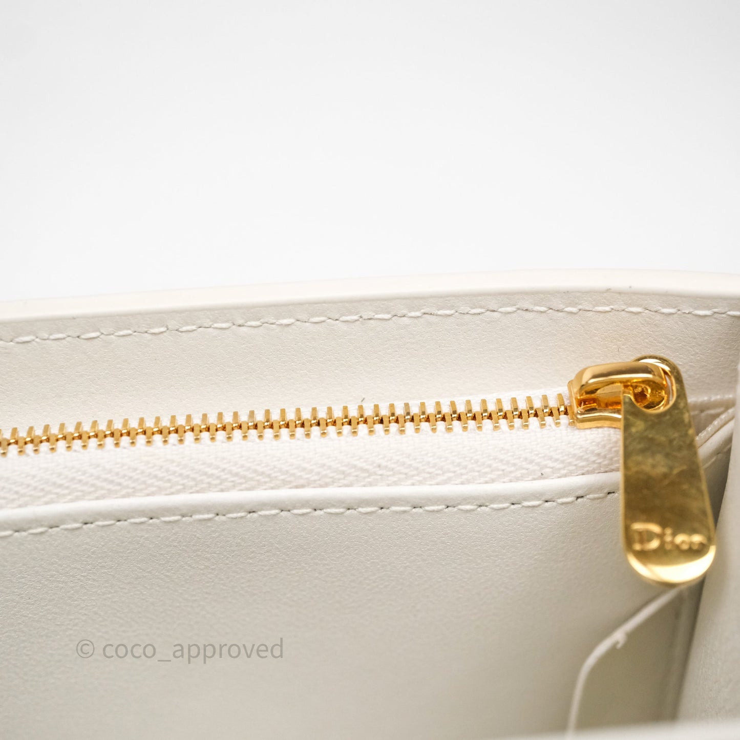 Christian Dior Miss Montaigne Mini Bag Latte Smooth Calfskin
