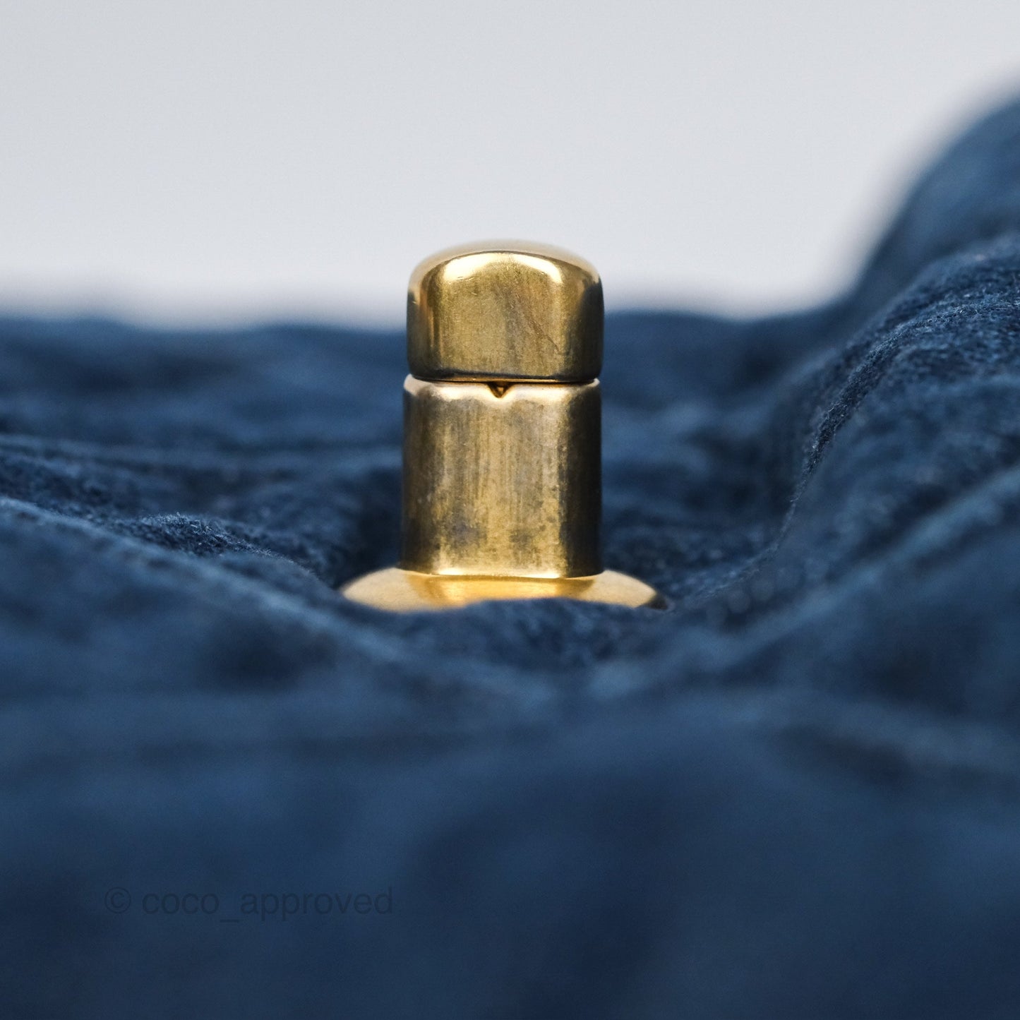 Chanel 19 Medium Dark Denim Mixed Hardware
