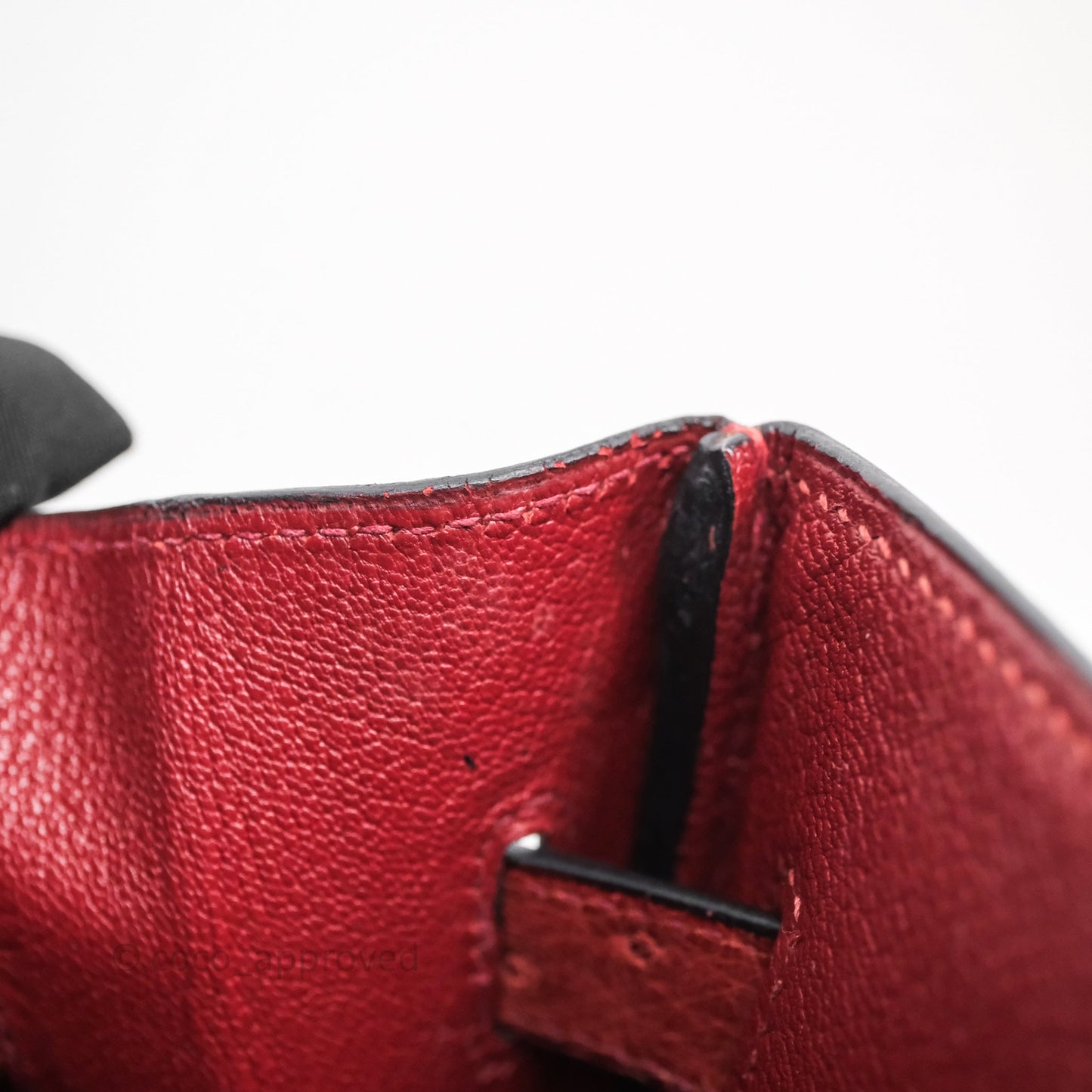 Hermès Birkin 35 Rouge H Ostrich Palladium Hardware