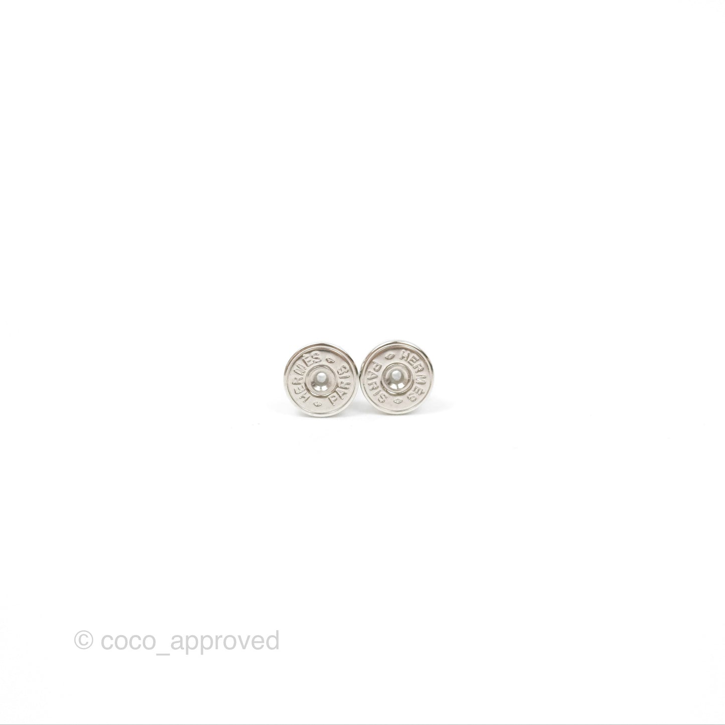 Hermès Mini Pop H Earrings Jaune Soufre Pâle