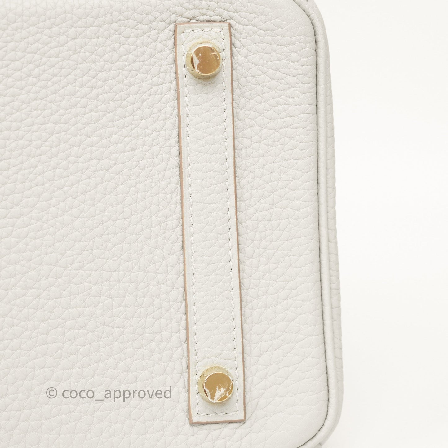 Hermès Birkin 30 Retourne Gris Perle 80 Togo Gold Hardware