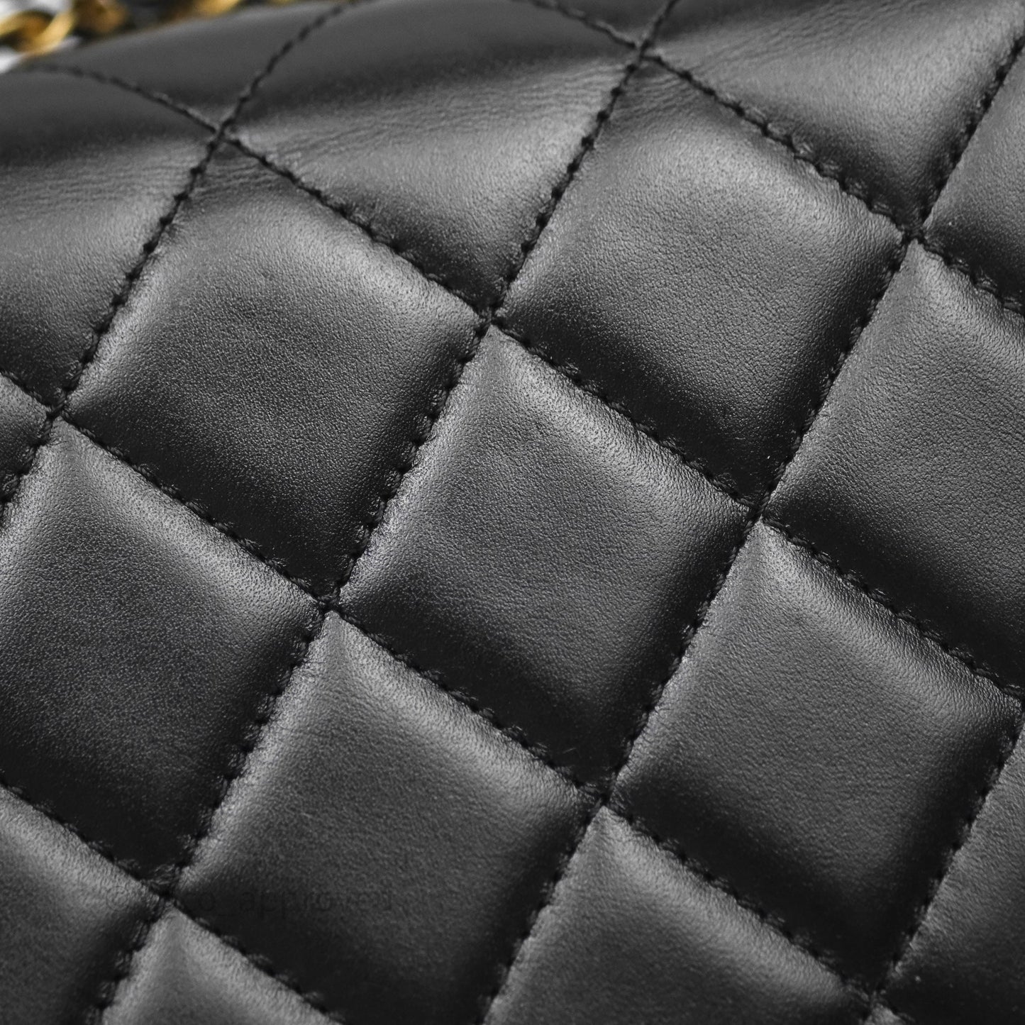 Chanel Quilted Mini Perfect Fit Adjustable Black Calfskin Gold Hardware