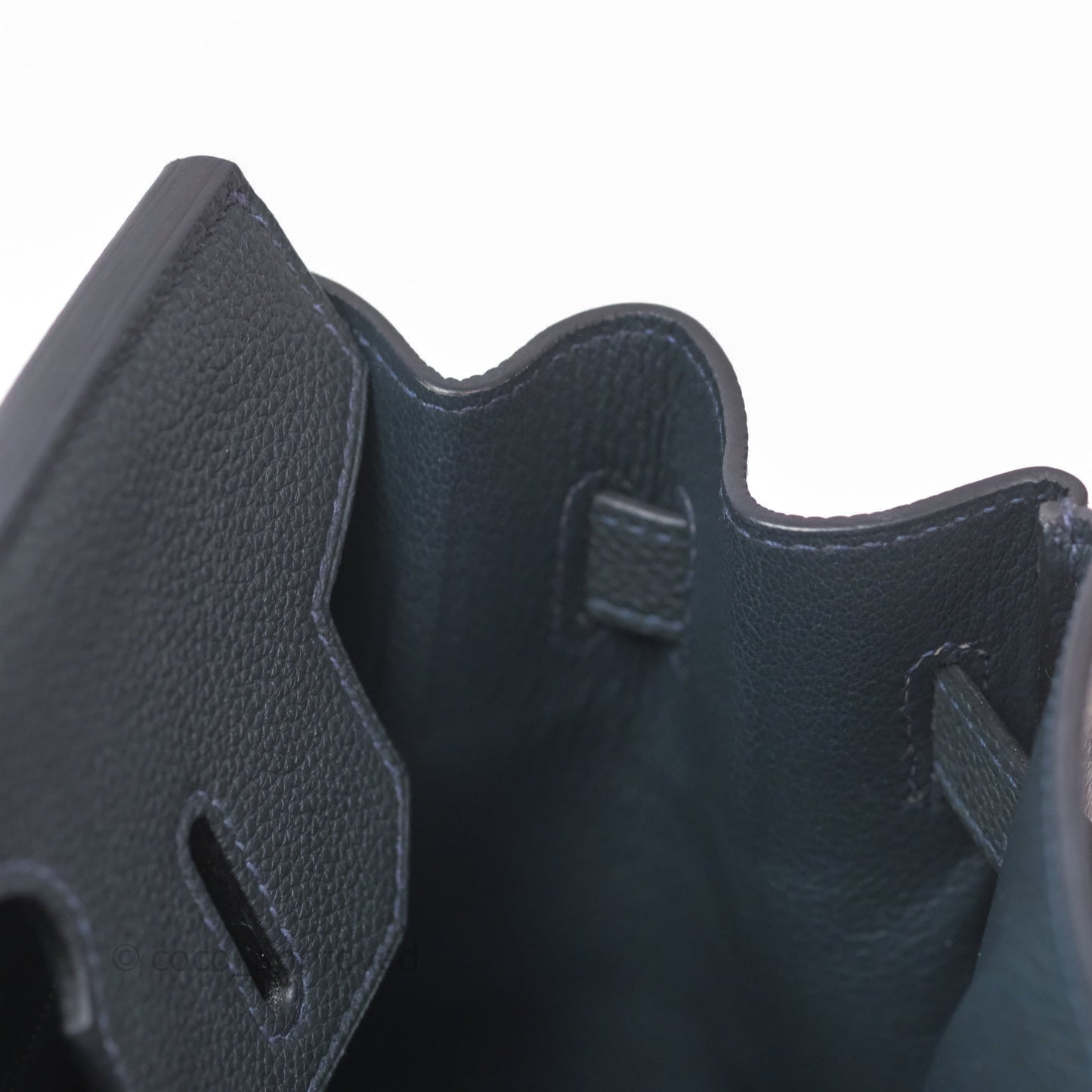 Hermès Birkin 30 Vert Rousseau V0 Togo Palladium Hardware