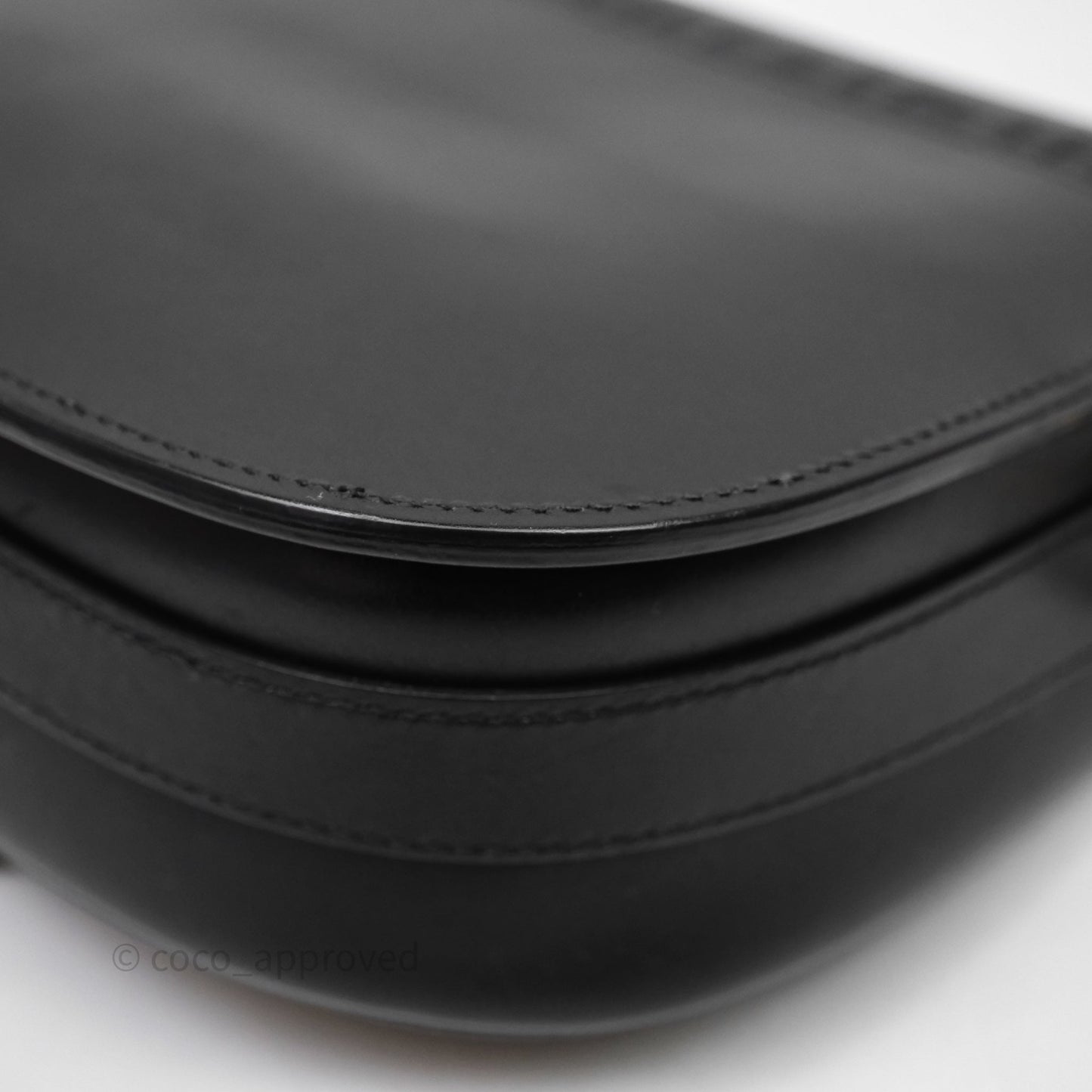 Christian Dior Medium Bobby Flap Black Box Calfskin