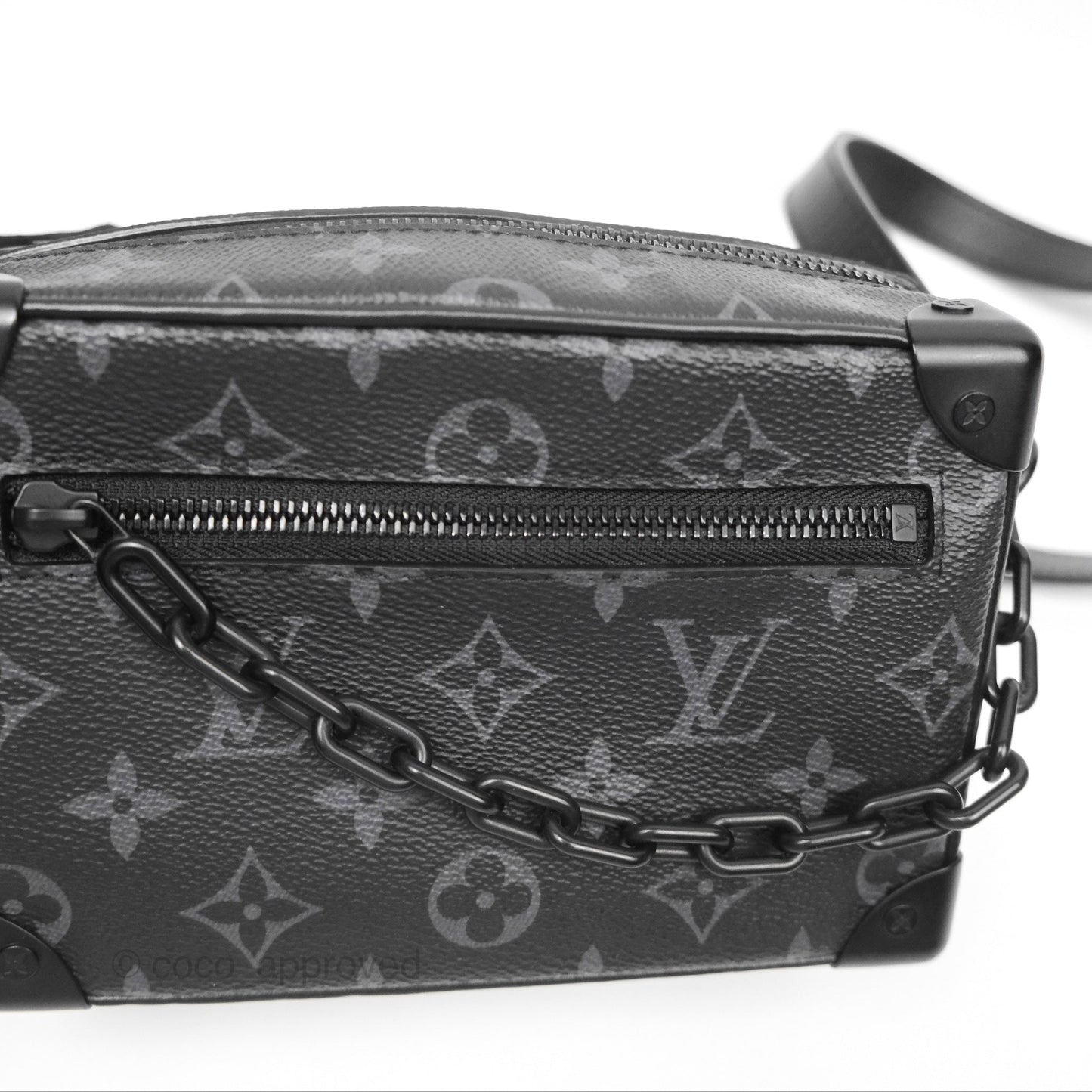 Louis Vuitton Mini Soft Trunk Monogram Eclipse Canvas