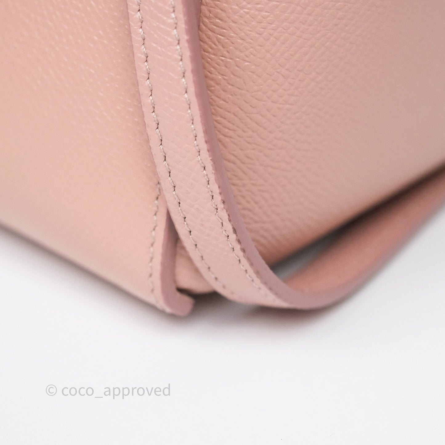 Celine Nano Belt Bag Vintage Pink Grained Calfskin Gold Hardware