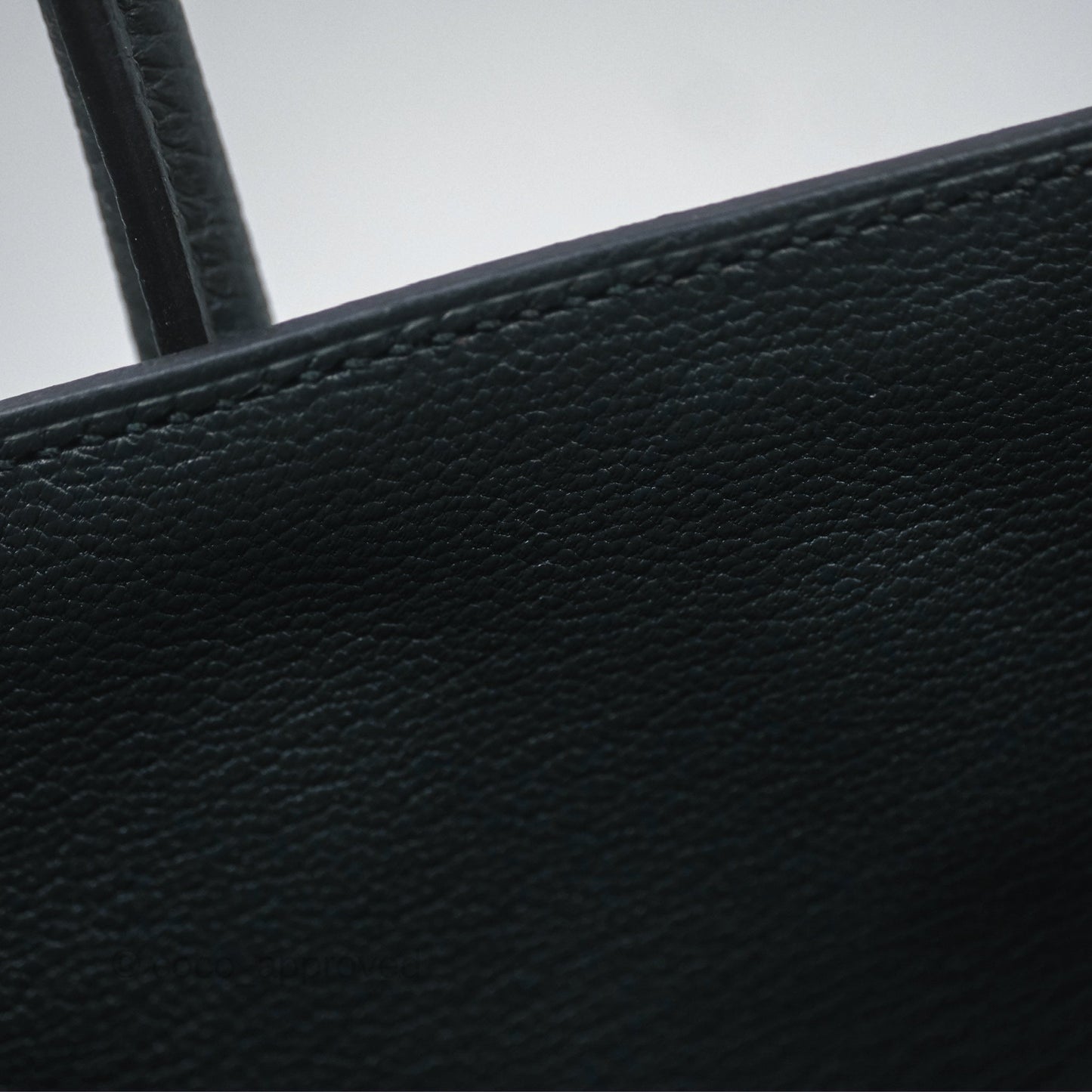 Hermès Birkin 25 Retourne Vert Cypres 6O Togo Gold Hardware
