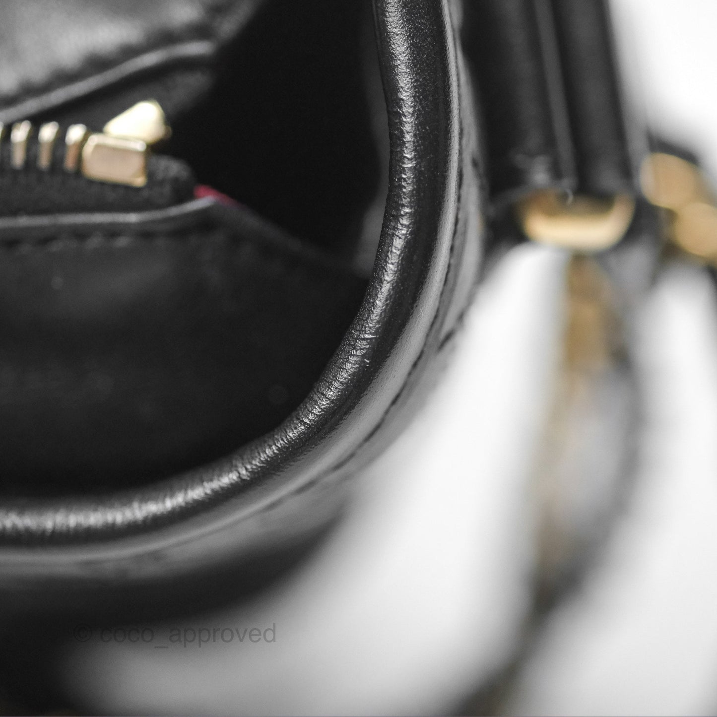 Chanel Small Gabrielle Hobo Quilted Black Aged Calfskin