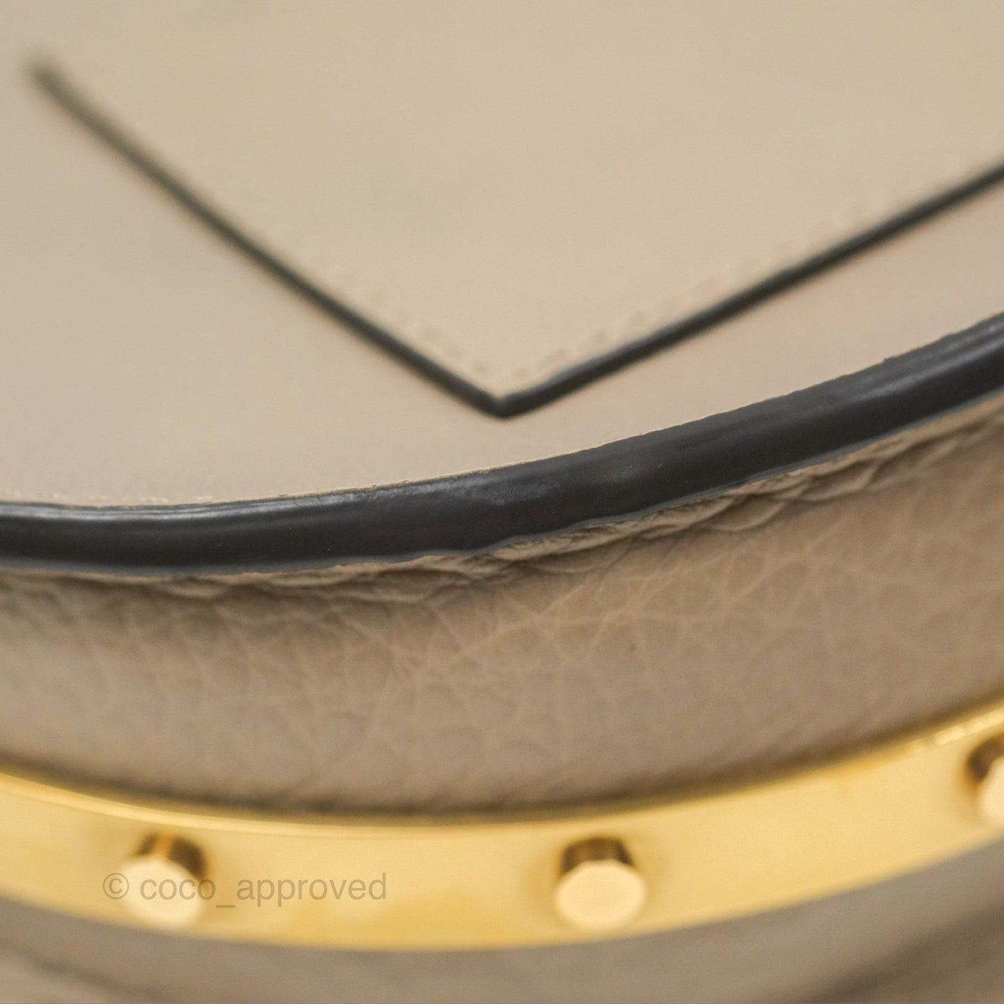 Chloé Nile Minaudière Bracelets Bag Motty Grey Calfskin
