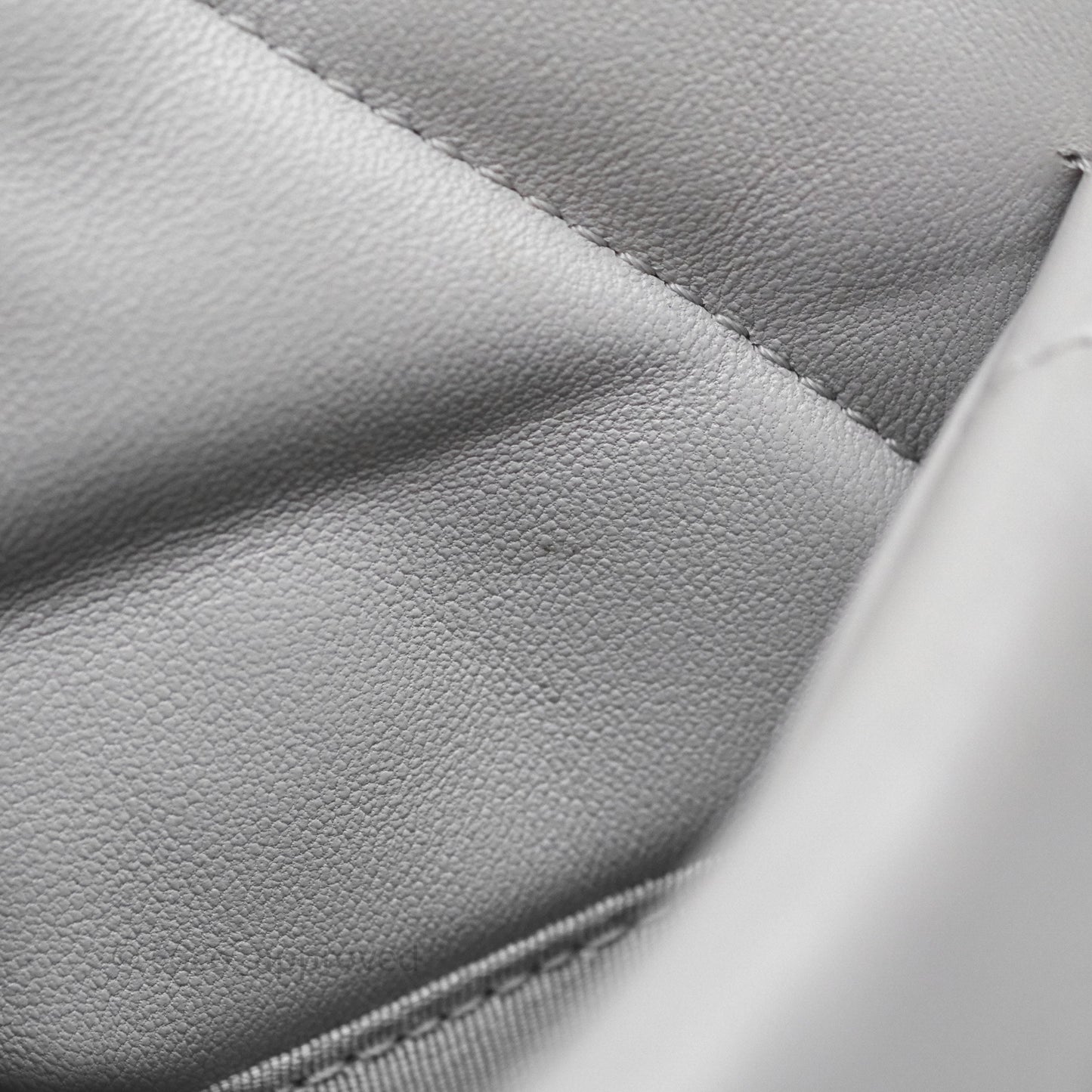 Chanel 19 Small Light Grey Mixed Hardware