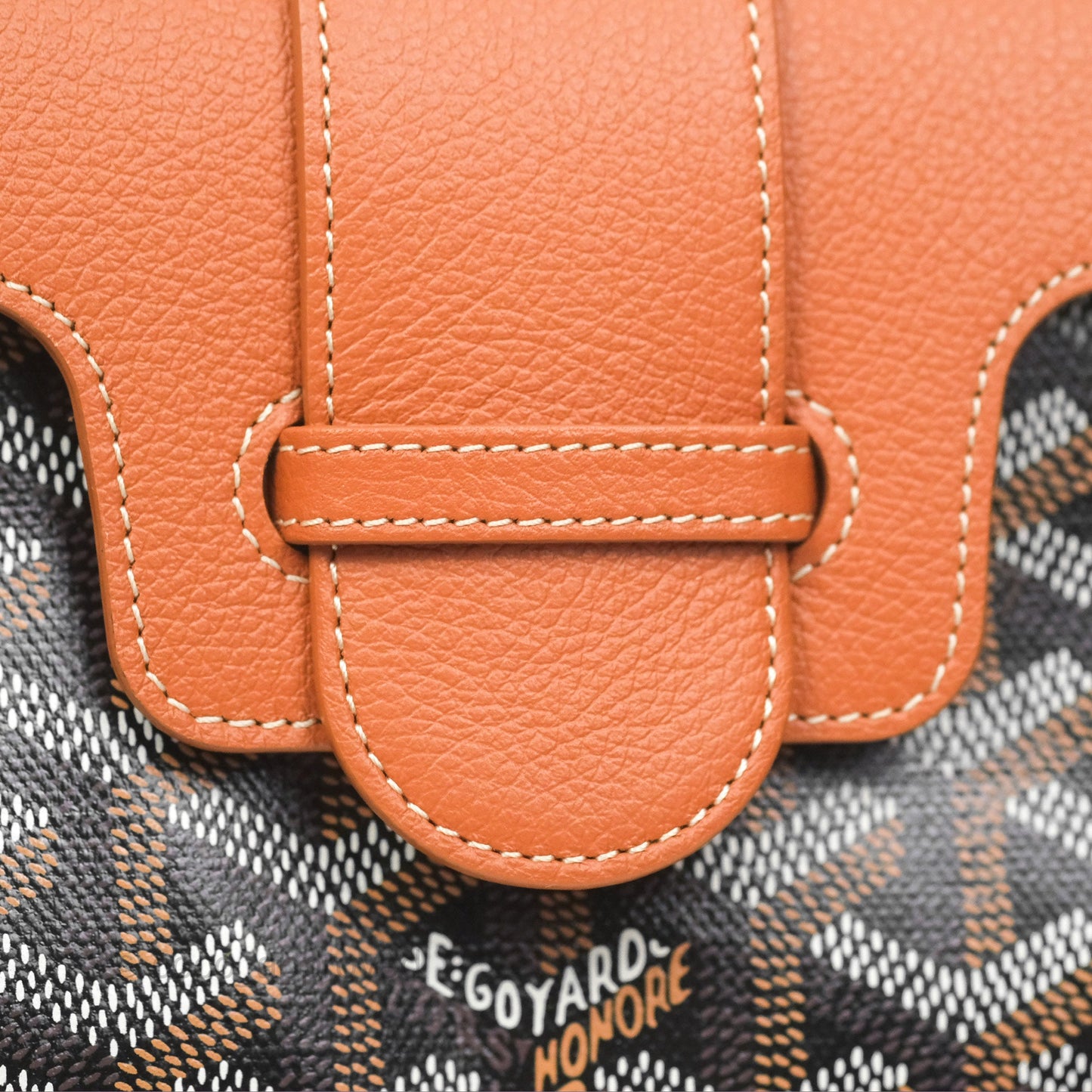 Goyard Saïgon Mini Bag Tan Goyardine Canvas/Chevroches Calfskin