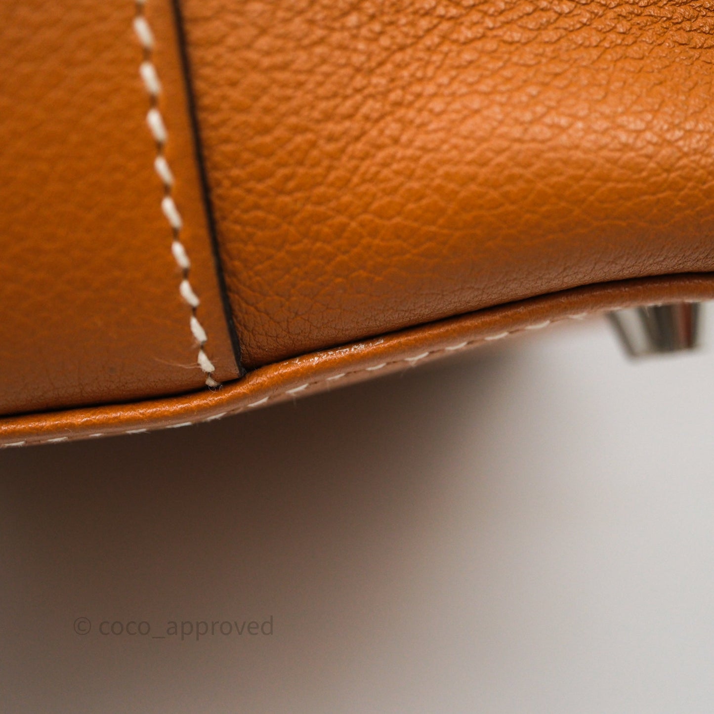 Hermès ToolBox 20 Gold 37 Evercolor Palladium Hardware