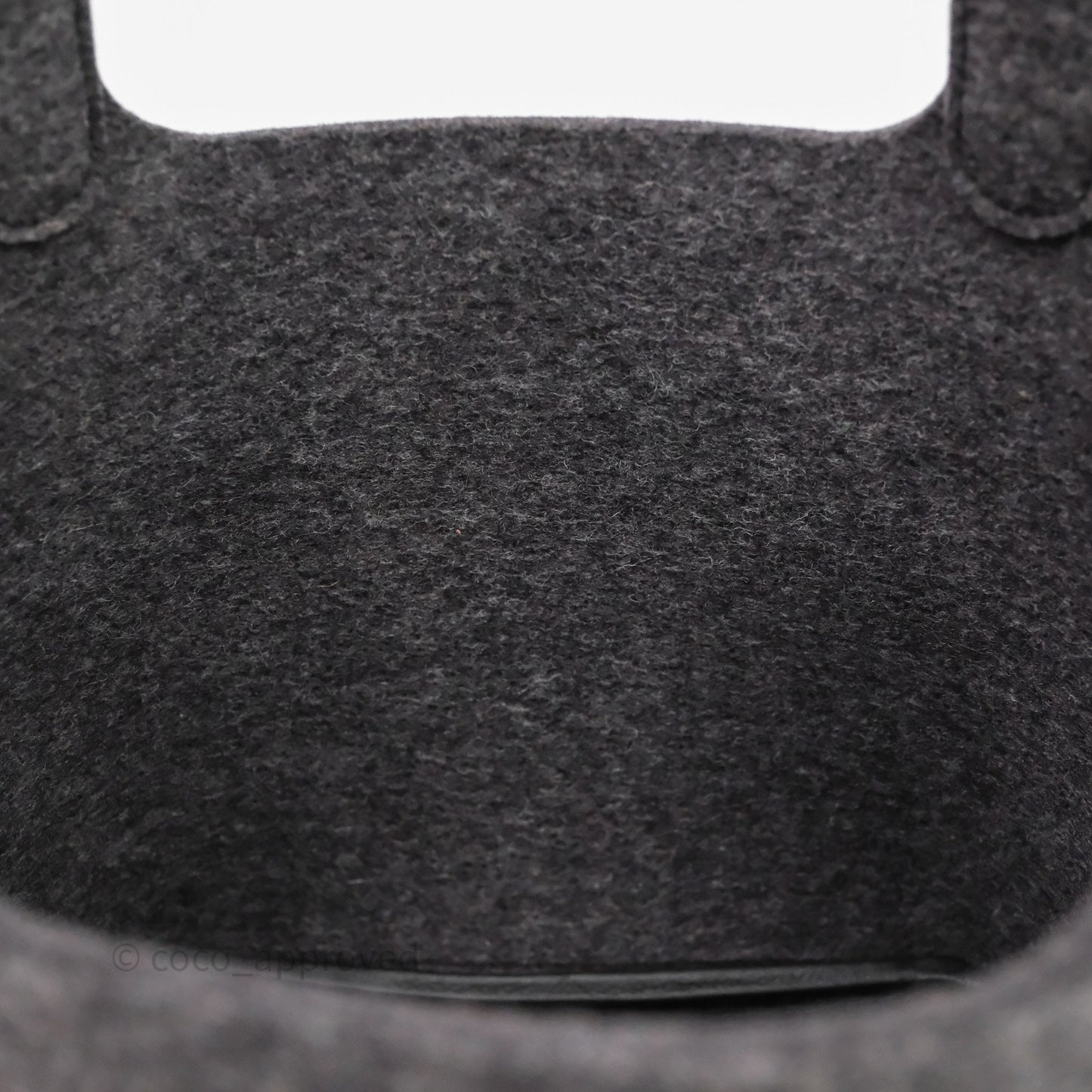 Hermes Picotin 18 Wool Gris Palladium Hardware