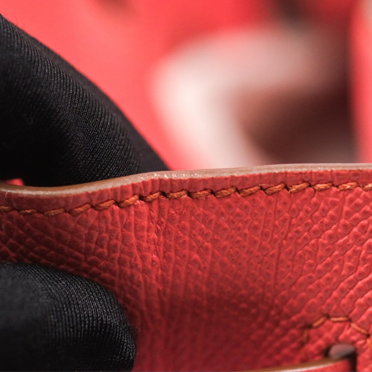 Hermès Birkin 30 Retourne Flamingo I5 Epsom Gold Hardware