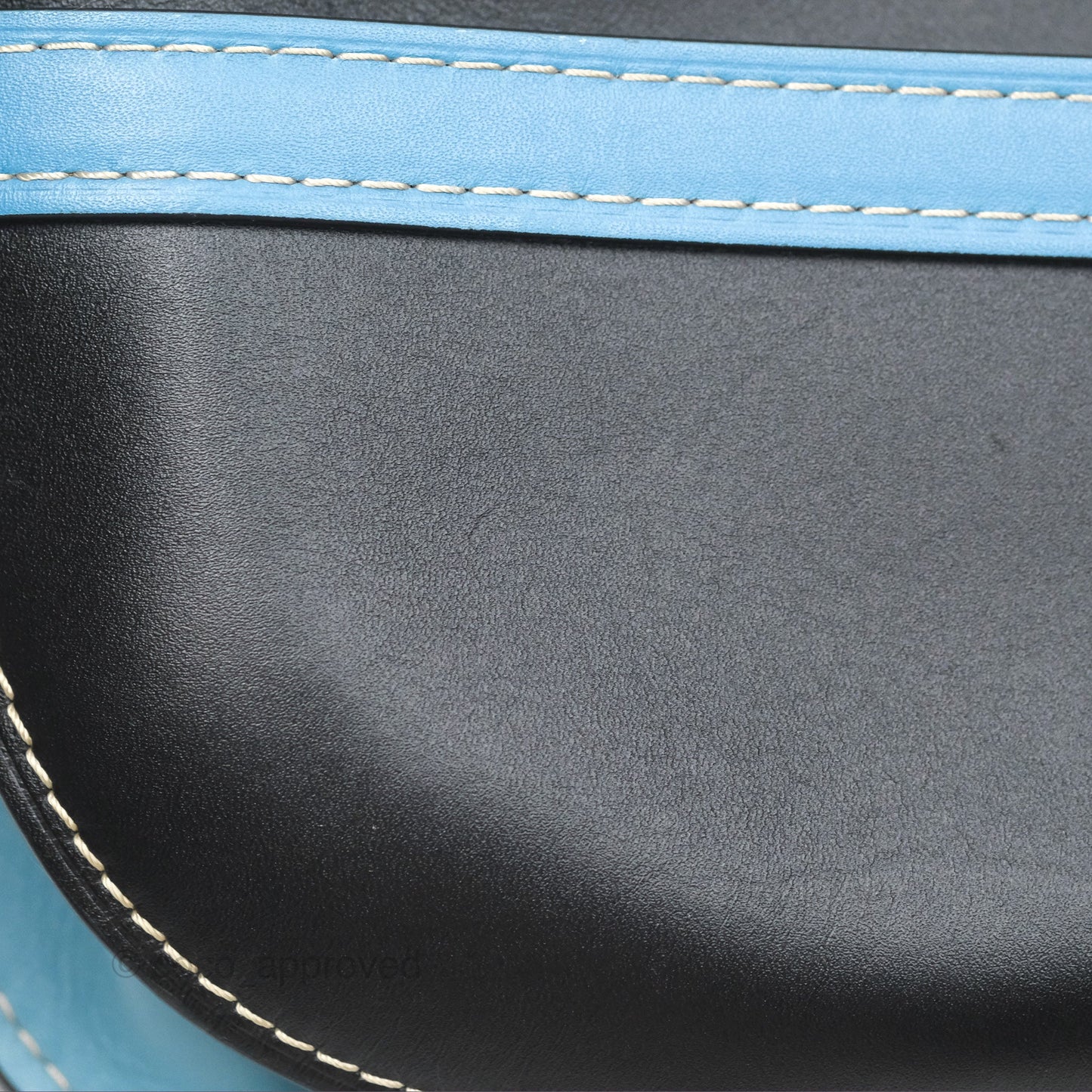 Loewe Small Gate Bag Smooth Calfskin in Black and Blue