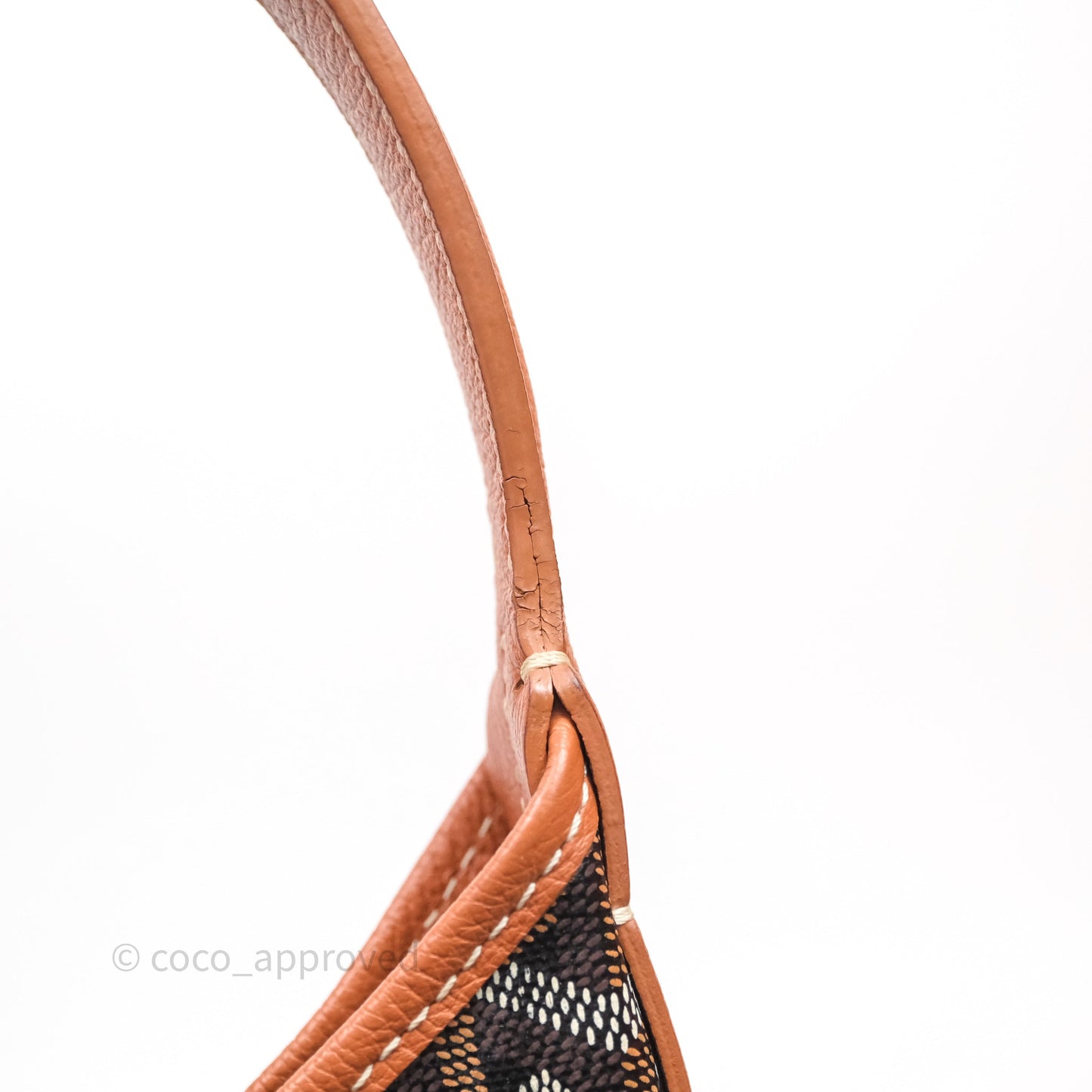 Goyard Bohème Hobo Bag Black & Tan